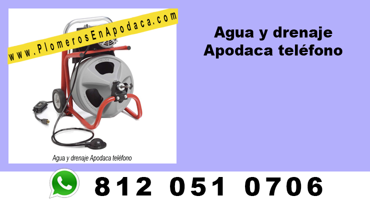 Agua y drenaje Apodaca teléfono