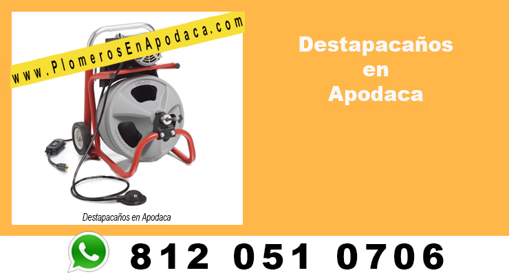 Destapacaños en Apodaca