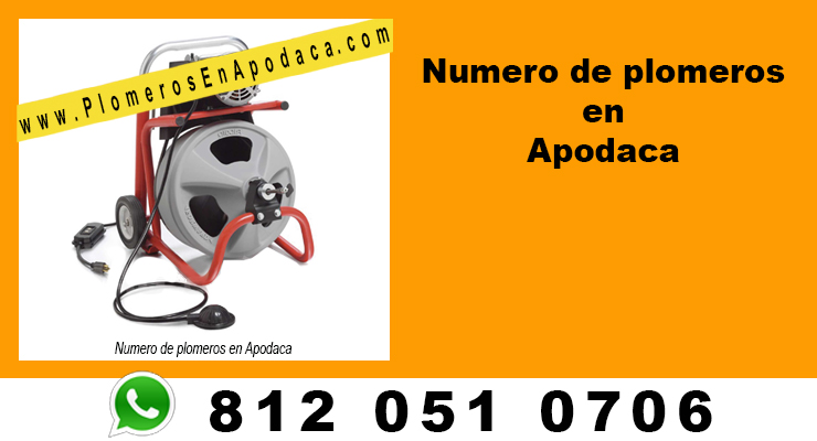 Numero de plomeros en Apodaca