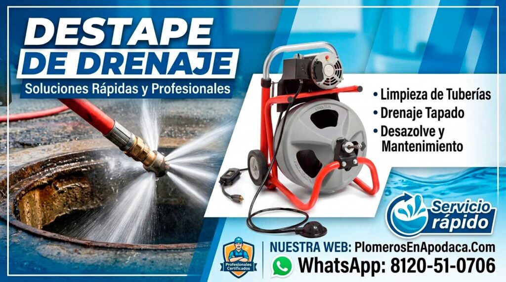 Plomeros en Apodaca Nuevo León